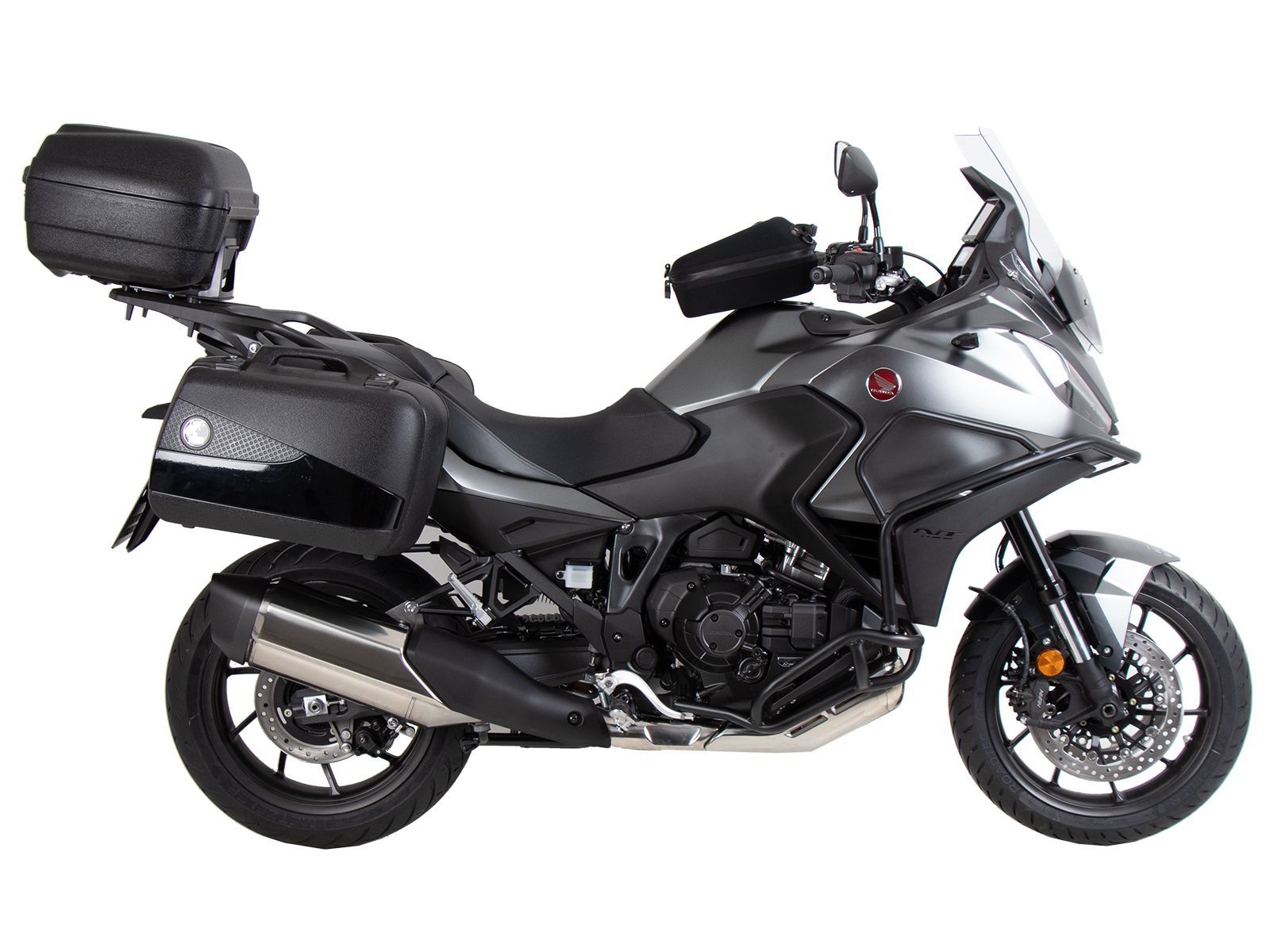 Alurack Topcaseträger für Originalgepäckbrücke für Honda NT 1100 (22-24) Hepco & Becker