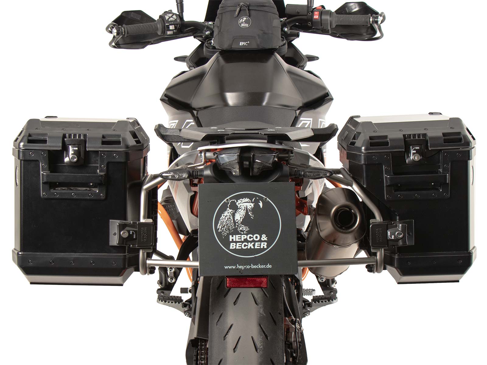 Seitenkoffer-Set inkl. Träger für KTM 890 SMT (23-) Hepco & Becker