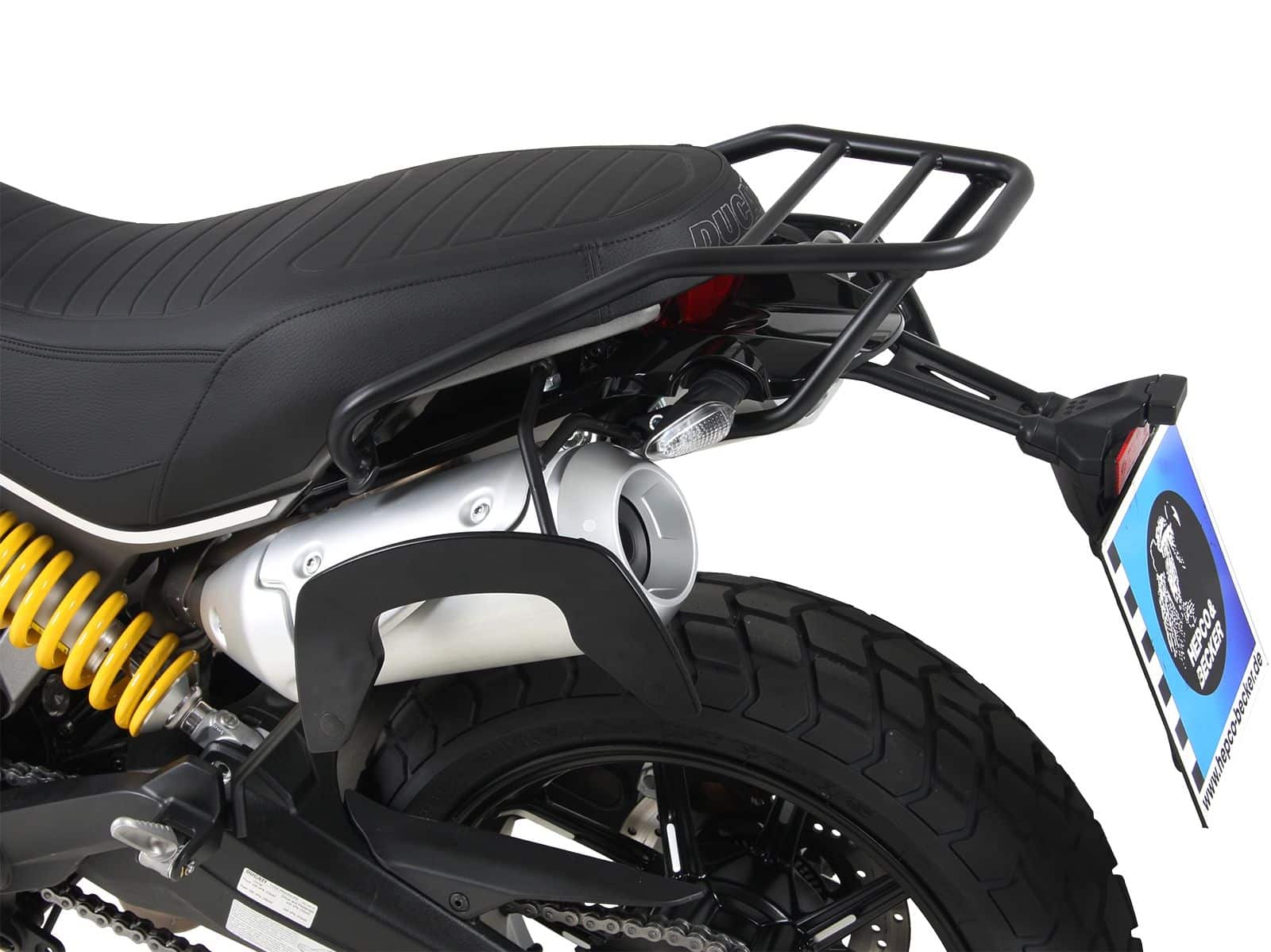 C-Bow Seitenträger schwarz für Ducati Scrambler 1100 /Special /Sport (18-20) Hepco & Becker