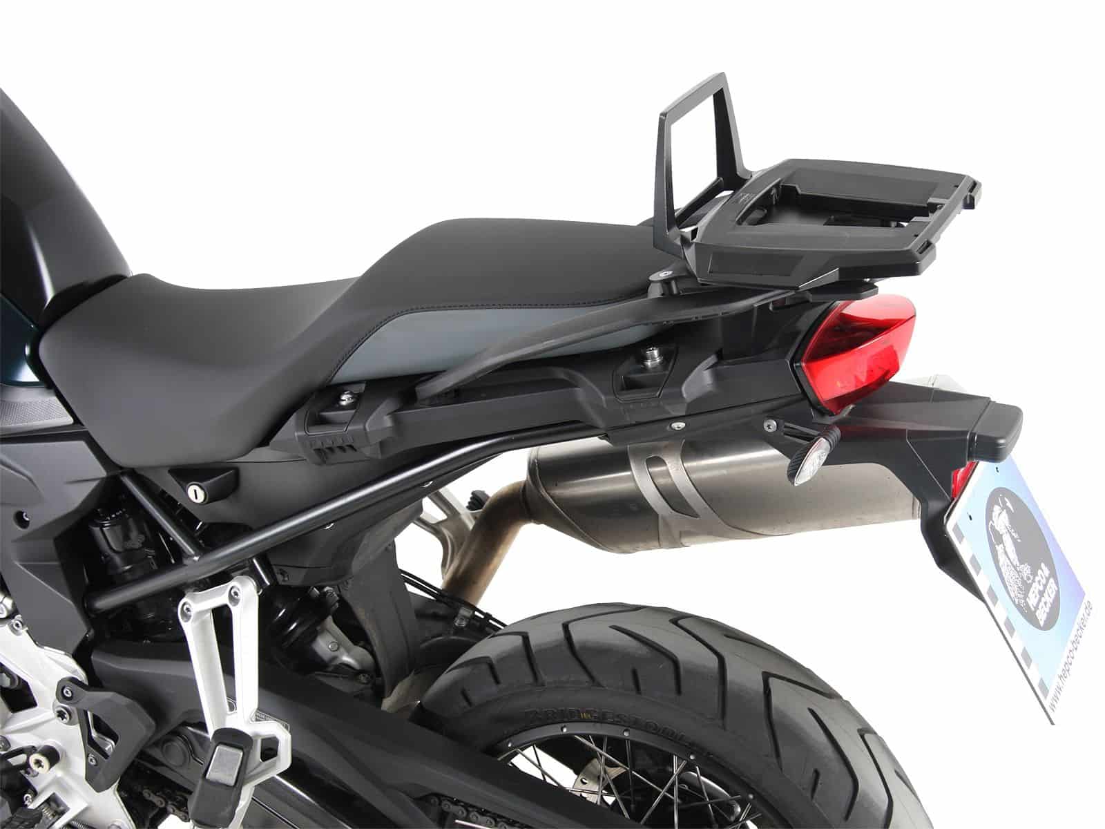 Alurack Topcaseträger schwarz für BMW F 750 GS Hepco & Becker