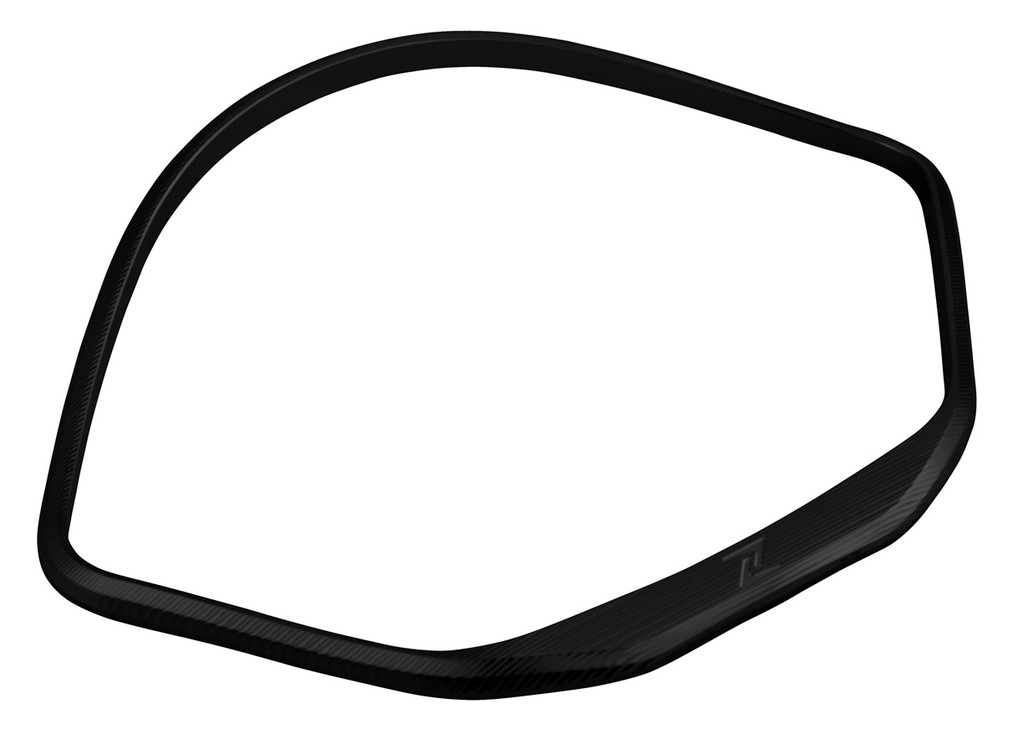 Zierring Tachometer für Vespa GTS/​GTS Super/​GT/​GT L 125-300ccm (-'13), schwarz