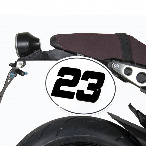 Nummerntafel für Yamaha XSR 900 - Barracuda