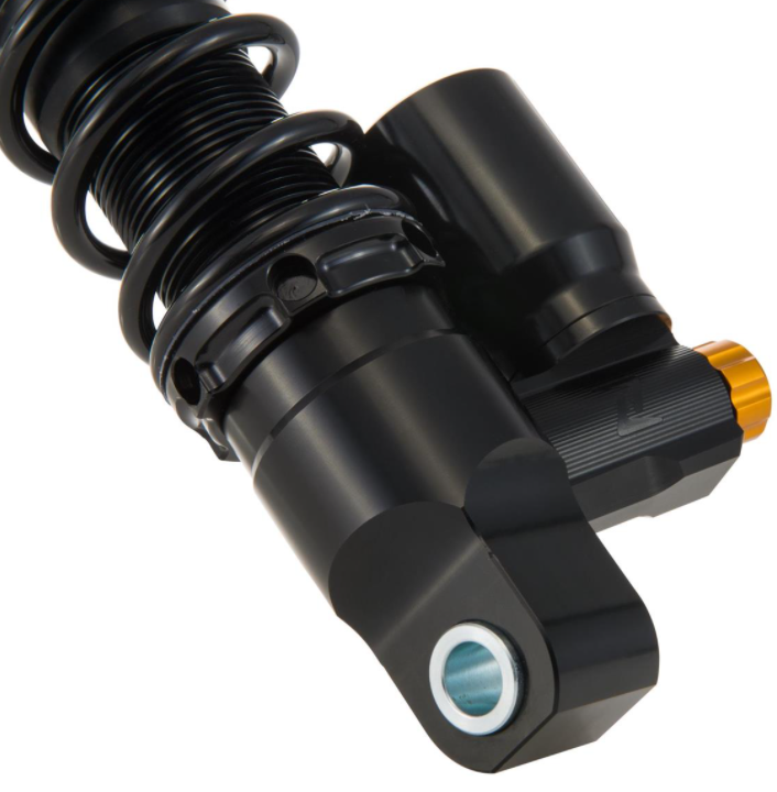 Stoßdämpfer "Black Edition", vorne für Vespa Primavera/​Sprint 50 -150ccm 2T/​4T AC, schwarz