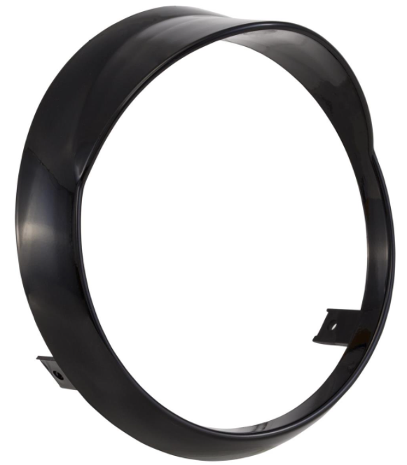 Lampenring für Vespa Primavera 50-150ccm 2T/​4T, schwarz glänzend