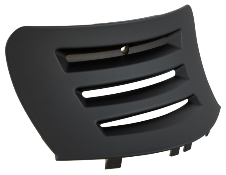 Zündkerzenklappe für Vespa Primavera/​Sprint 50-150ccm 2T/​4T AC, schwarz matt