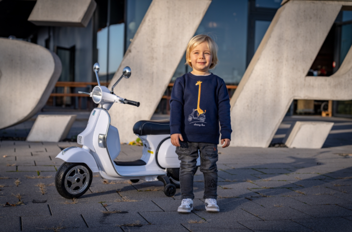 Kinder Sweatshirt "Looong Run", blau