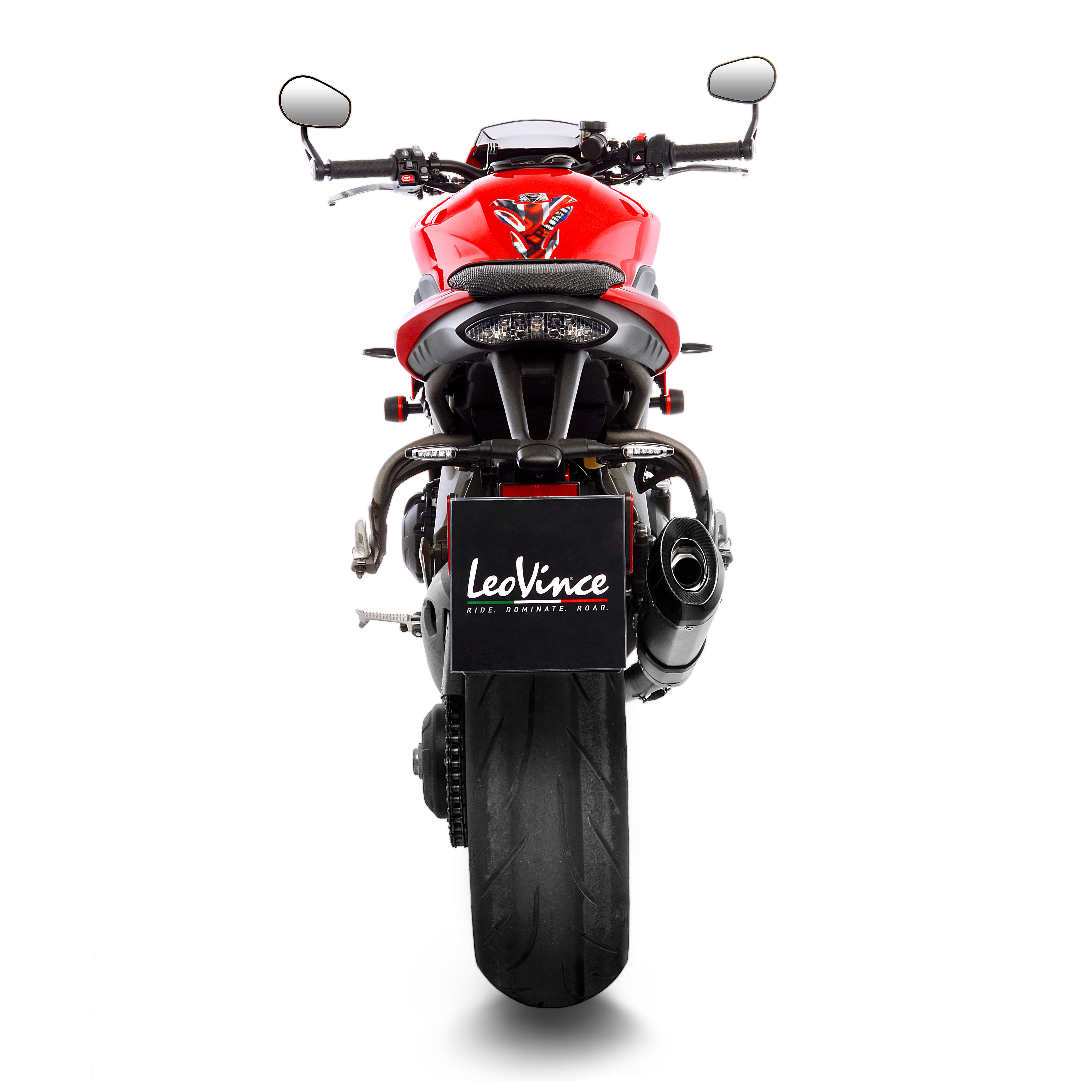 LeoVince Auspuffanlage Factory S, Edelstahl,Slip On für Triumph Speed Triple 1050 RS / S (18-19)
