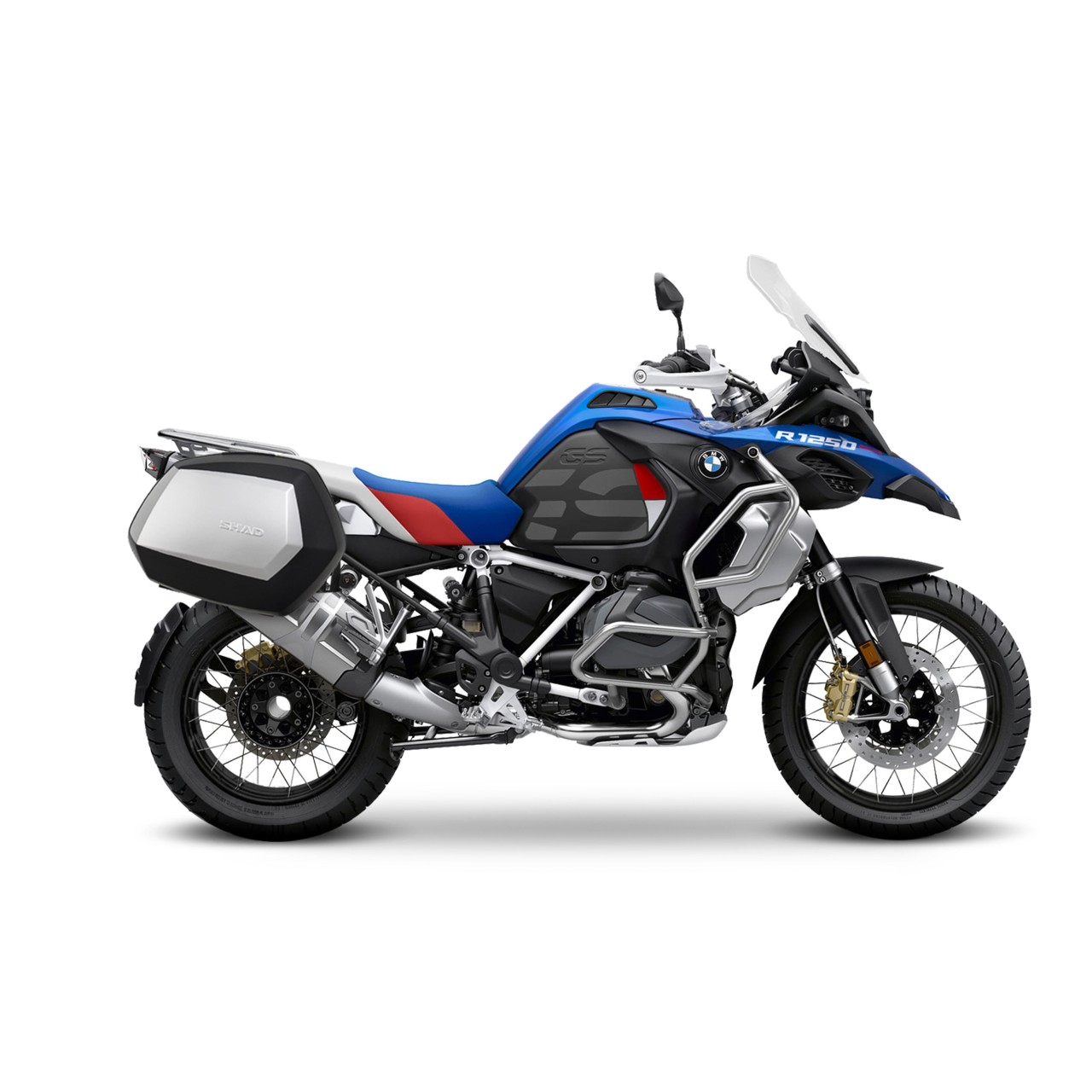 Shad Seitenkofferträger 3P System schwarz lackiert für BMW R 1200 GS / R 1250 GS / R 1250 GS Adventure