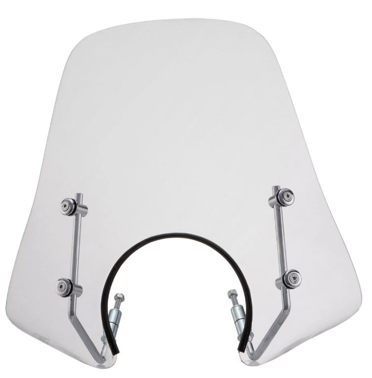 Windschild ERMAX Sportivo H 275 mm für Vespa Primavera /Elettrica, klar