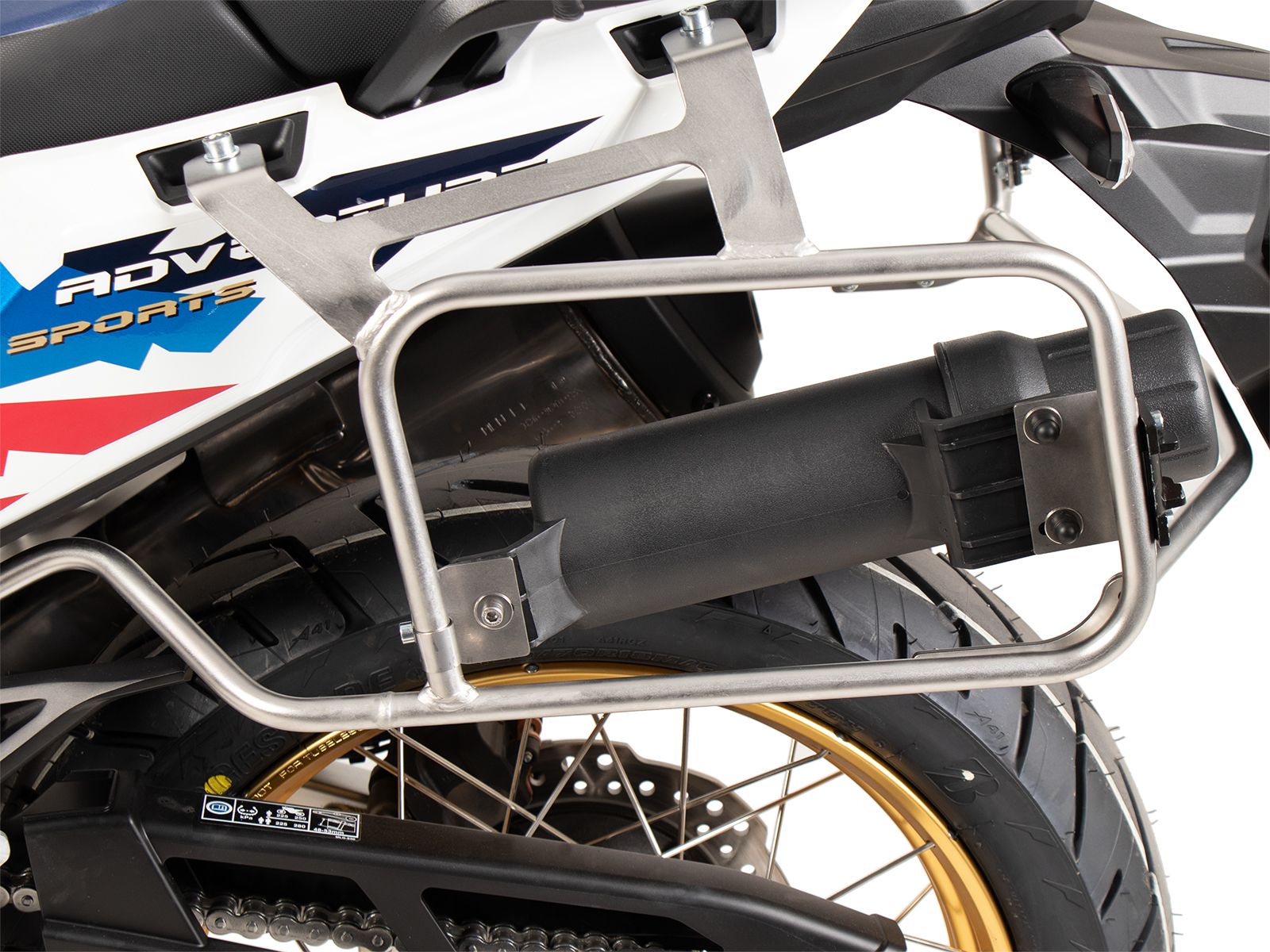 Werkzeugbox für Seitenkofferträger Lock-It / Cutout Hepco & Becker