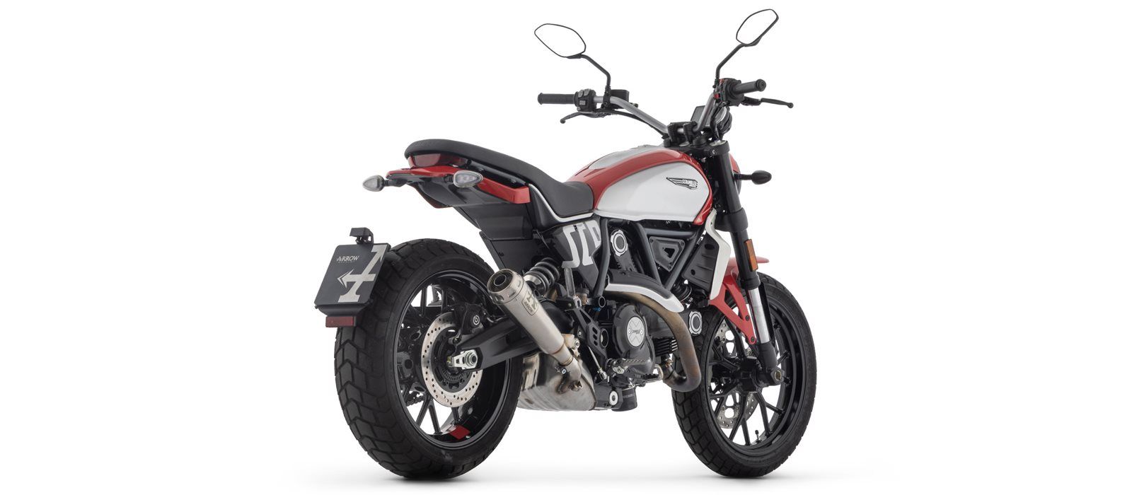 ARROW Auspuff PRO-RACE Edelstahl für Ducati Scrambler 800 (23-)