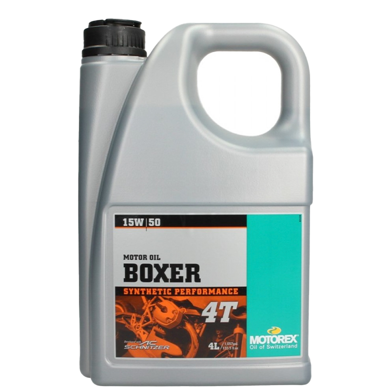 Motorex Motoröl 4-Takt, 4 l, SAE 15W-50, Boxer, vollsynthetisch