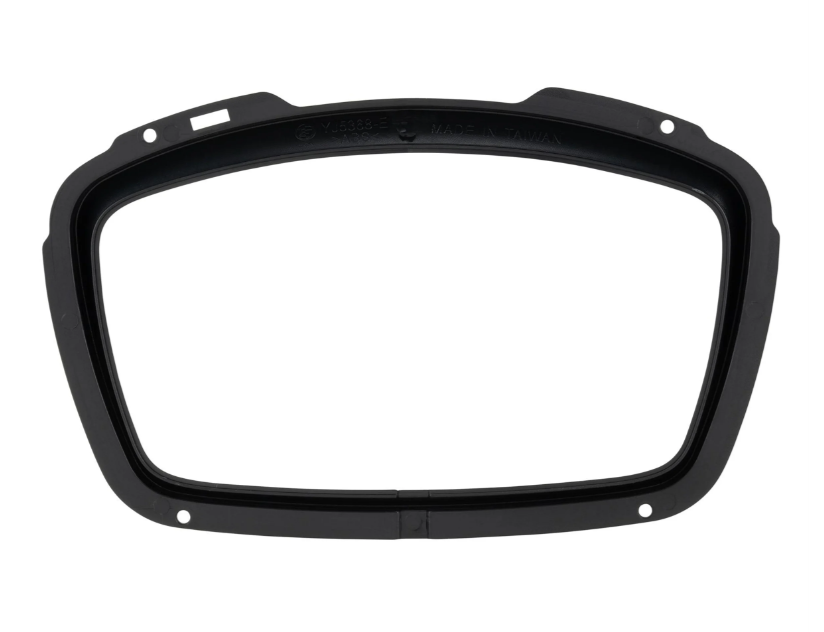Zierring Tachometer für Vespa Elettrica/​Primavera Sport/​Sprint Sport 125/​150ccm, schwarz matt