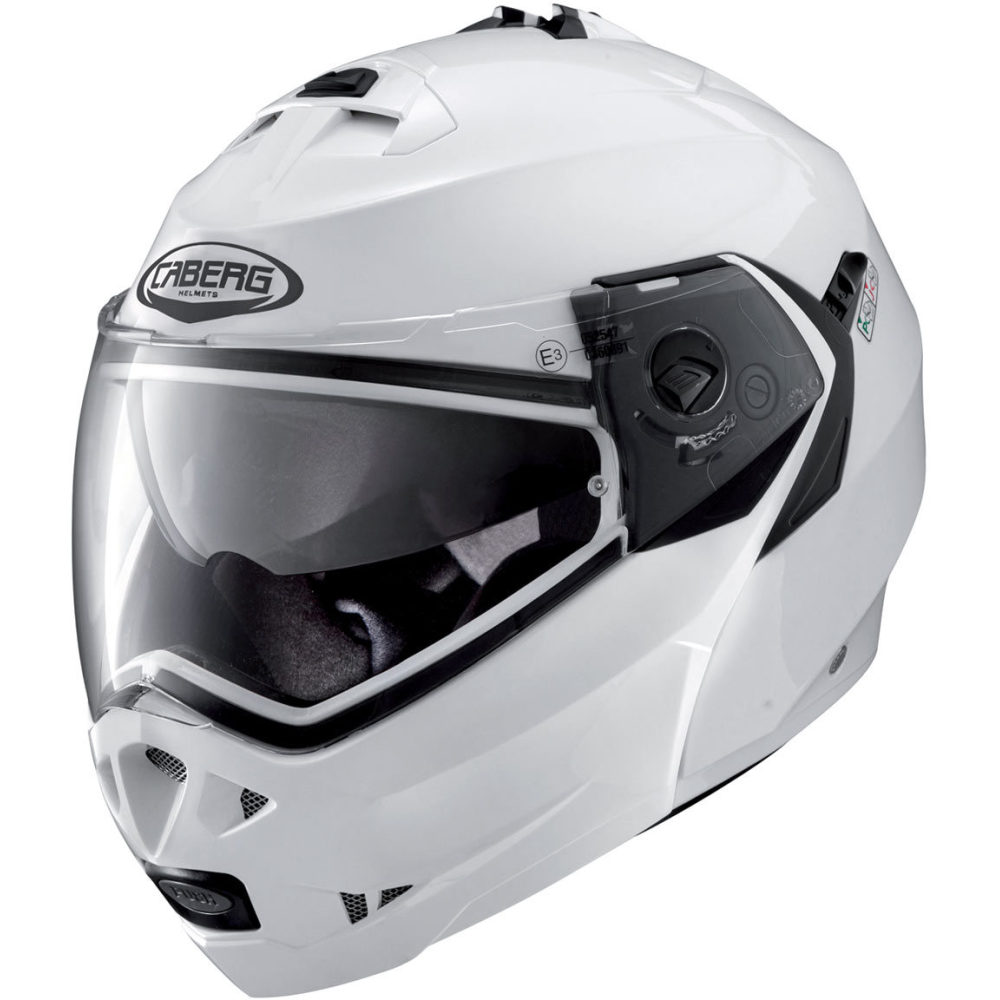 Caberg Helm Duke II, weiß metallic