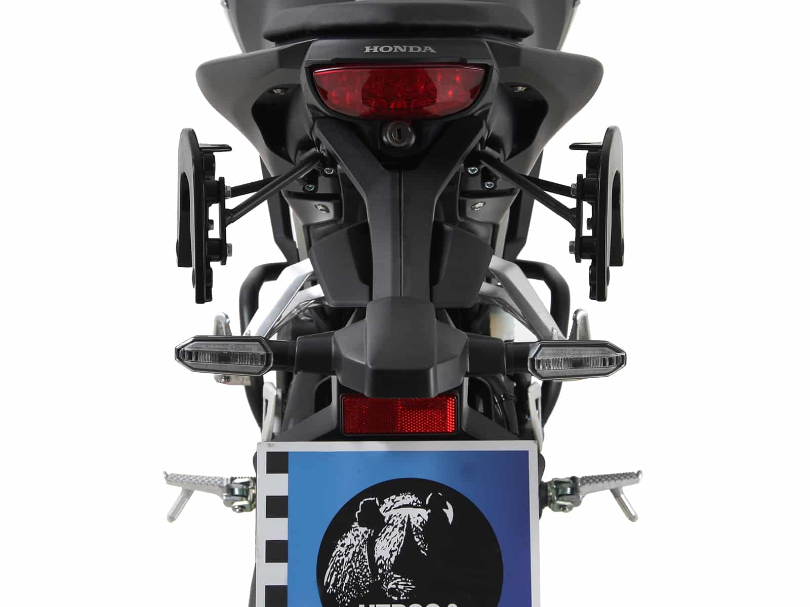 C-Bow Seitenträger schwarz für Honda CB 125 R (18-24) Hepco & Becker