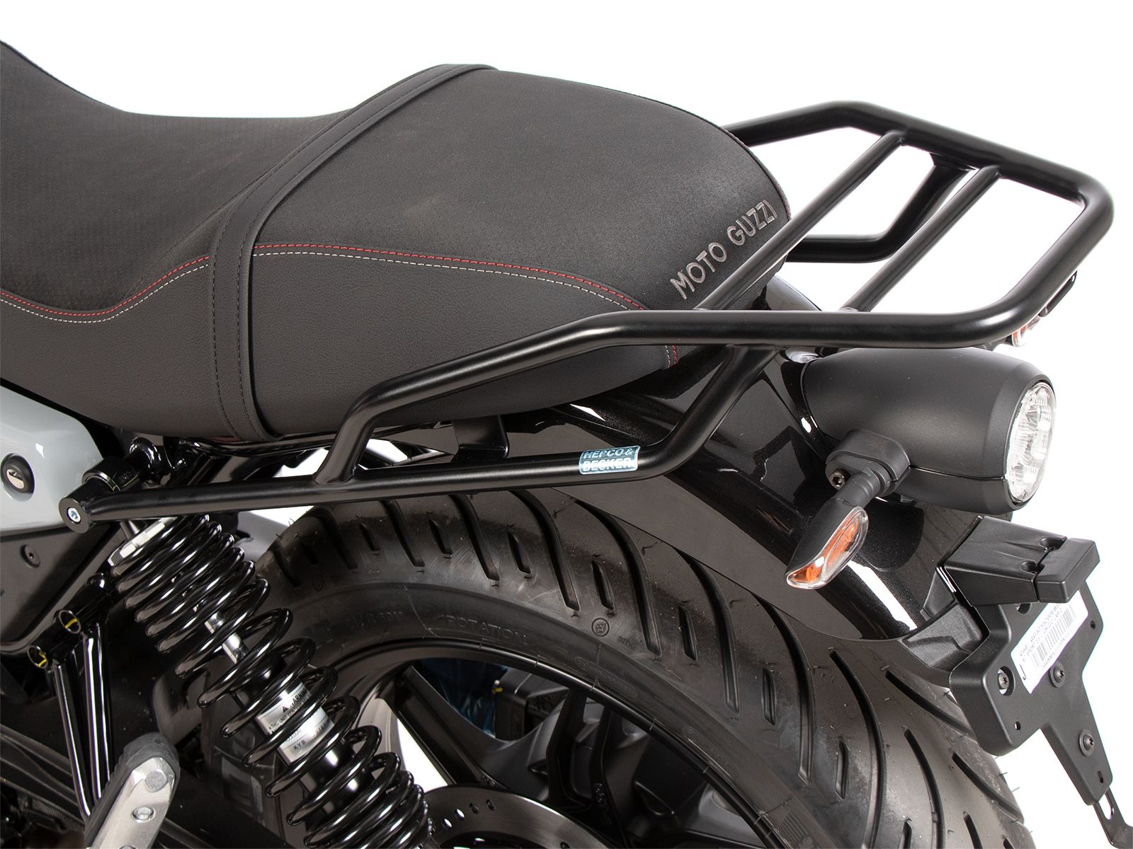 Rohrgepäckbrücke schwarz für Moto Guzzi V7 850 Sport (25-) Hepco & Becker