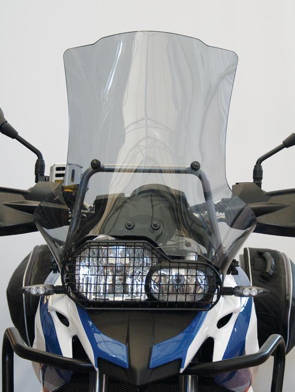 Hohe Windschutzscheibe ADV Typ für BMW F 700 GS (12-18), rauchgrau