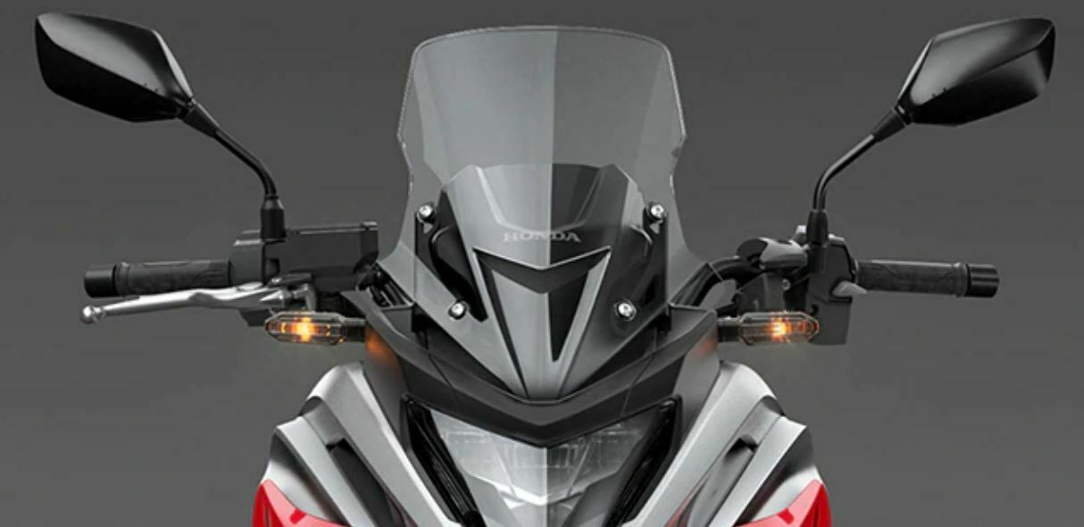 Hohe Windscheibe für Honda NC 750 X (21-) original Honda