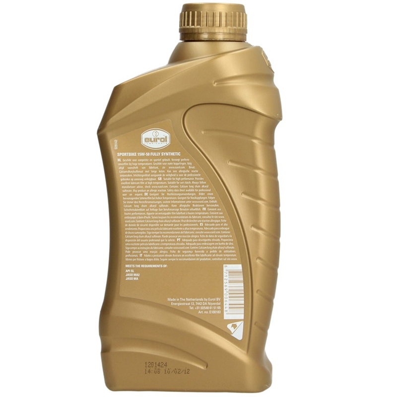Eurol Motoröl 4-Takt, 1 l, SAE 15W-50, Eurol Sportbike, vollsynthetisch