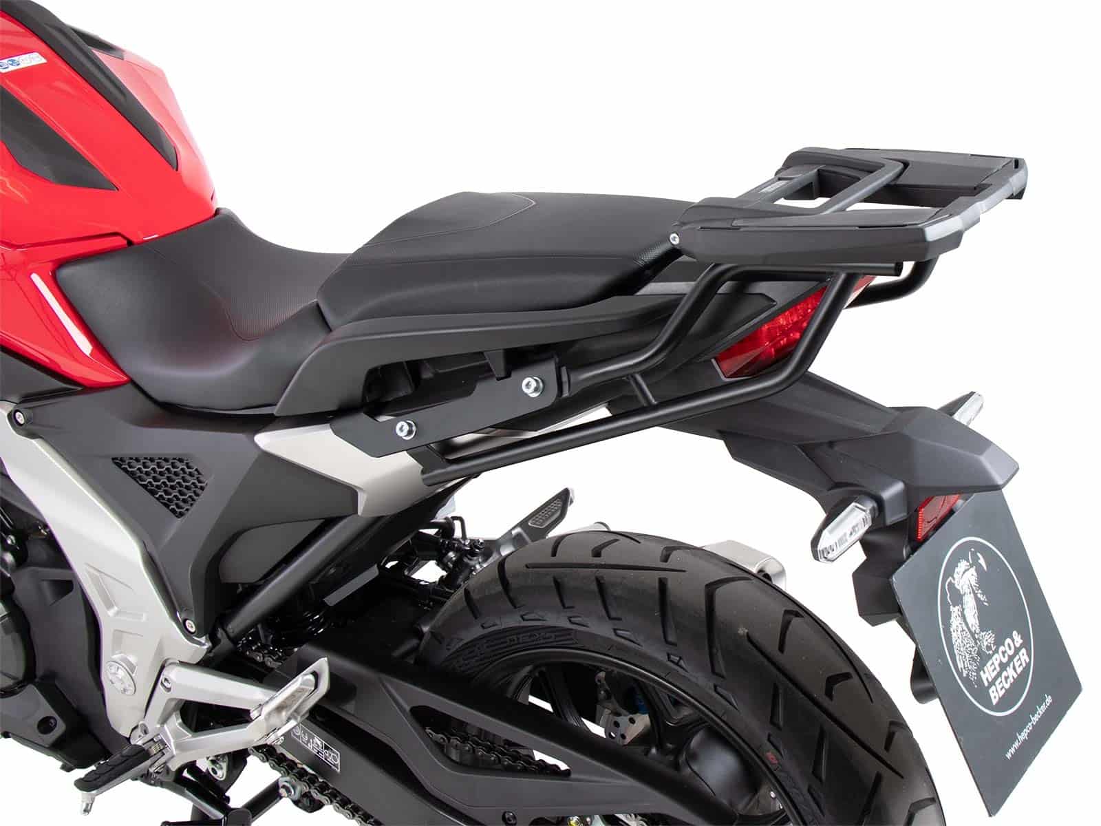 Easyrack Topcaseträger schwarz für Honda NC 750 X /DCT (21-)  Hepco & Becker