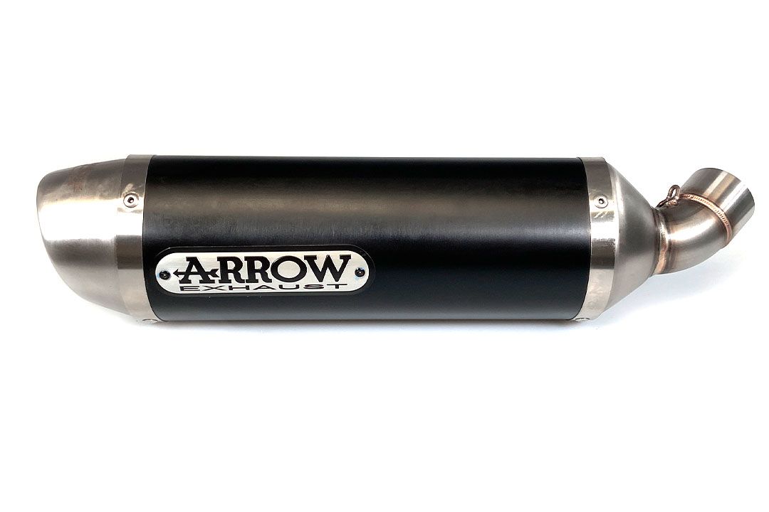 ARROW Auspuff DARK STREET THUNDER für Ducati Monster 696 / 796 / 1100 2008-2014