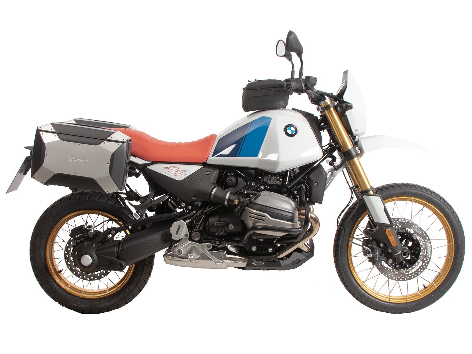 C-Bow Seitenträger schwarz für BMW R 12 G/S (25-) Hepco & Becker