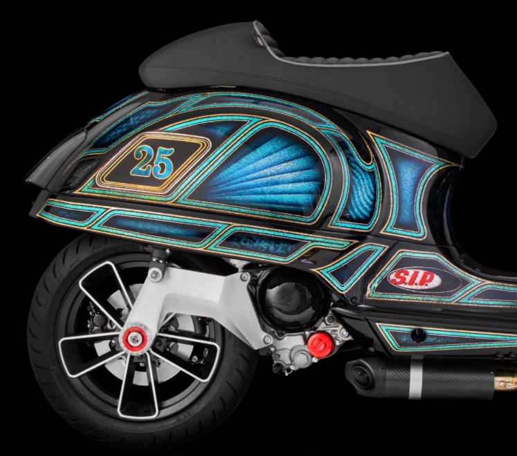 Schwingarm, hinten für Vespa GTS/​GTS Super/​GTV/​GT 60/​GT/​GT L 125-300ccm ohne ABS, silber