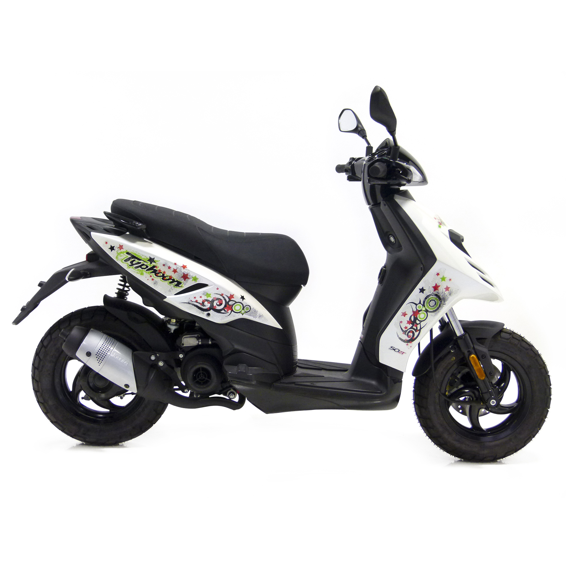 LeoVince Auspuffanlage Touring, Stahl, Full System für NRG / Typhoon / ZIP