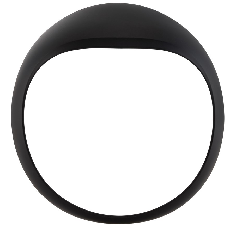 Lampenring für Vespa GTS/​GTS Super/​GT/​GT L 125-300ccm, schwarz matt