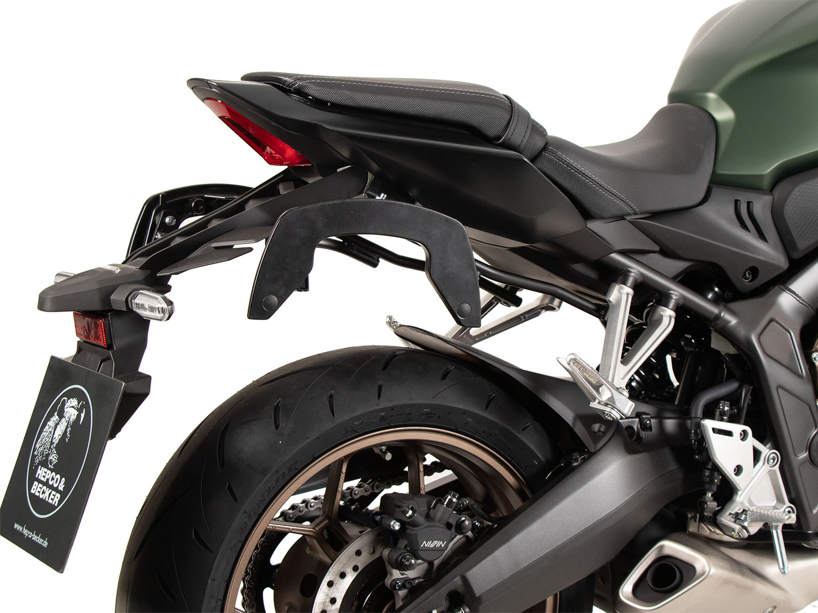 C-Bow Seitenträger schwarz für Honda CB 650 R / E-Clutch (24-) Hepco & Becker