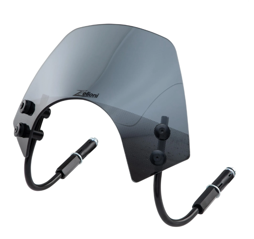 Flyscreen ZELIONI Racing für Vespa GTS/​GTS Super/​GT/​GT L 125-300ccm, schwarz getönt