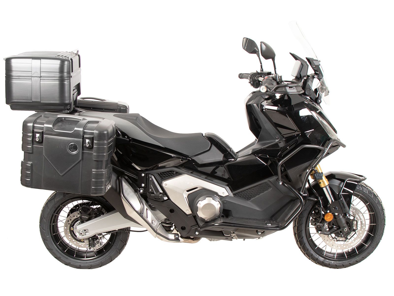Alurack Topcaseträger schwarz für Honda X-ADV (25- ) Hepco & Becker