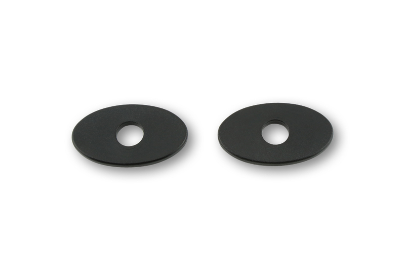 HIGHSIDER smart Montageplatten Indy Spacer Schwarz Für diverse Kawasaki