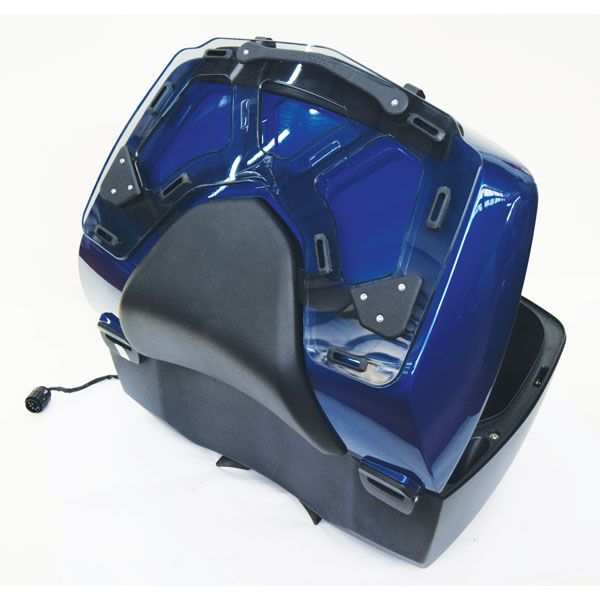 Gepäckträger für Topcase BMW K 1600 GT /R 1250 RT /R 1200 RT, PMMA, leicht getönt