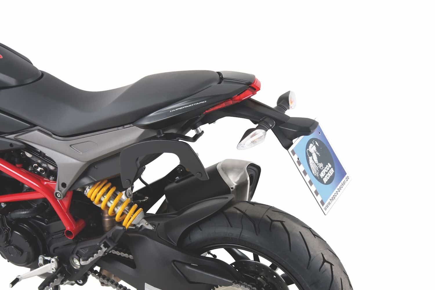 C-Bow Seitenträger schwarz für Ducati Hypermotard 939 /SP (16-18) Hepco & Becker