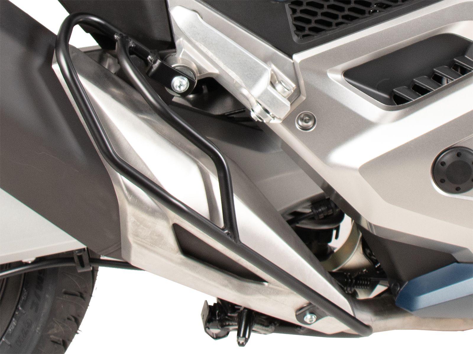 Zierbügel Endtopf schwarz für Honda NSS 750 Forza (21-) Hepco & Becker