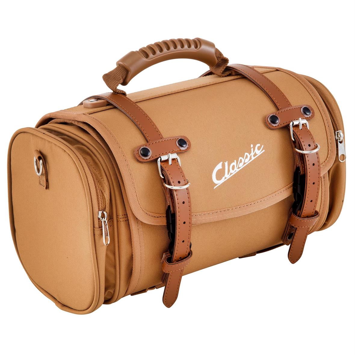 Tasche "Classic" klein für Vespa - braun, Nylon