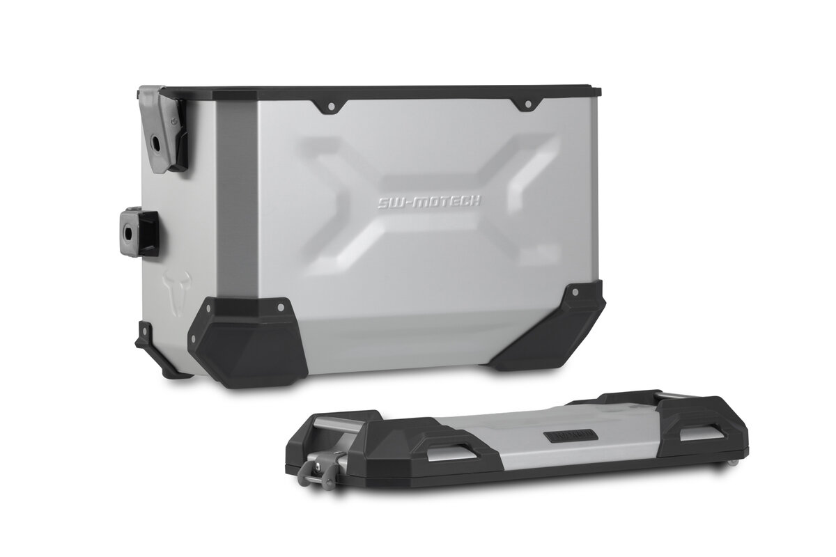 SW-Motech TRAX ADV Alukoffer-System silber für (37l) für BMW F 900 XR (20-), 4R90 (K84)