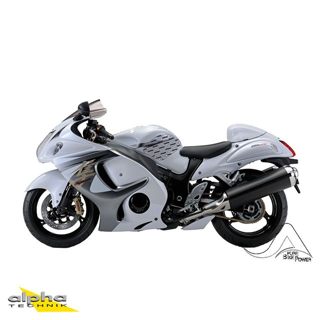 Stompgrip schwarz Volcano für Suzuki GSX1300R Hayabusa 1999-18