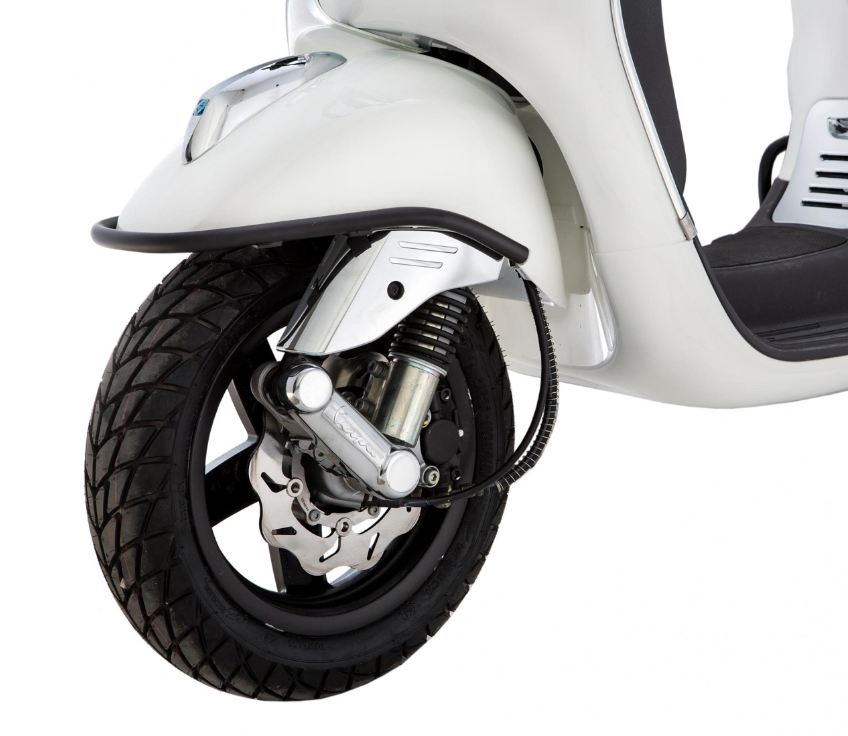 Stoßstange Kotflügel vorne für Vespa LX/​LXV/S 50-150ccm, schwarz matt