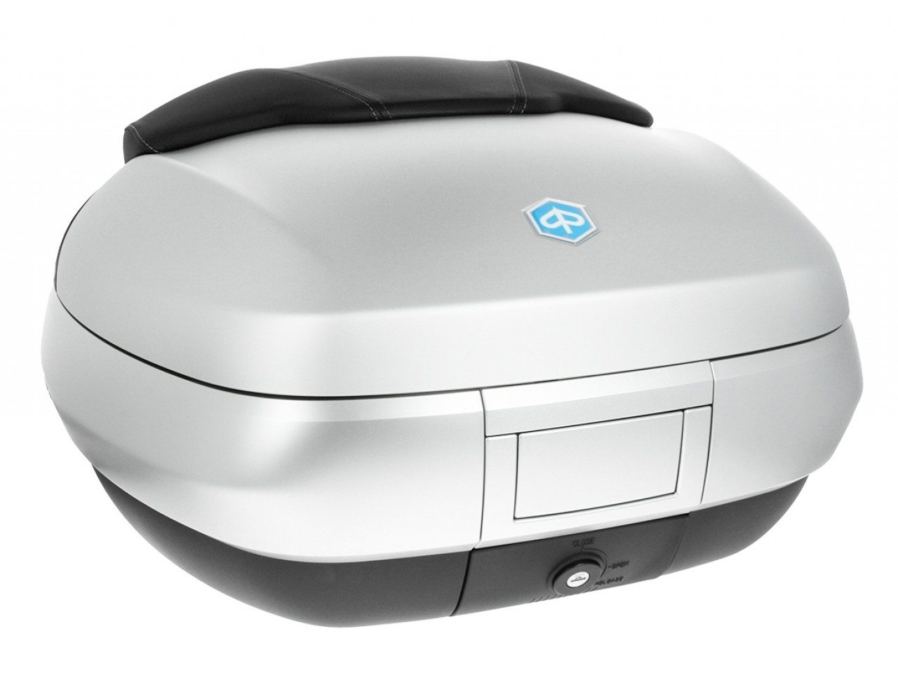 Top Case 50 l, grau matt (H4_grau matt 760/B) für Piaggio MP3 400 / 500 HPE 2020-2021