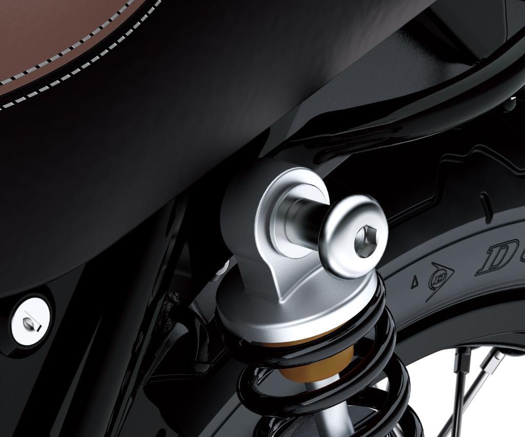 Gepäckhaken-Set für W 800 Street (Bj.19-) Original Kawasaki