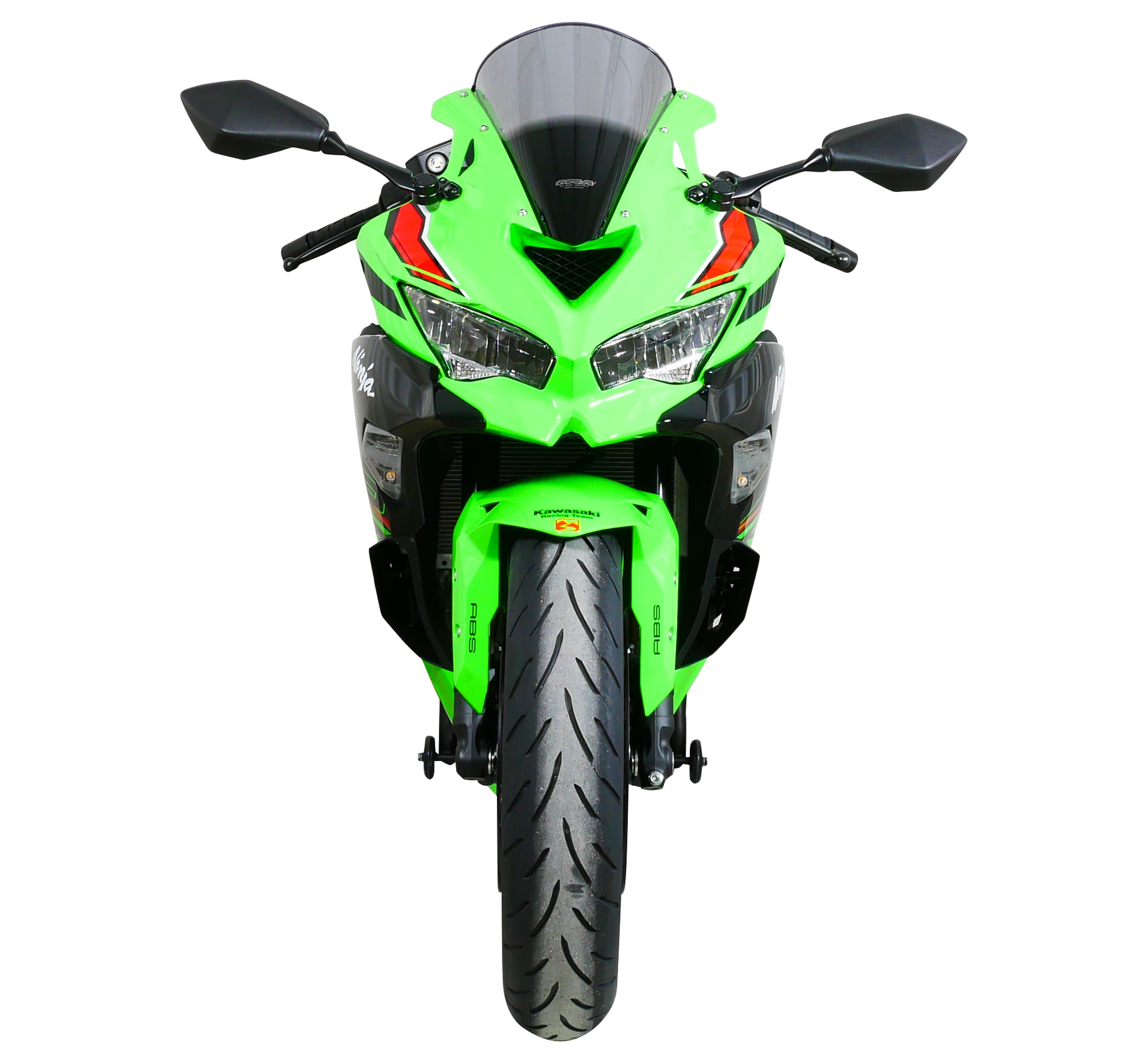 MRA Racingscheibe "R" rauchgrau für Kawasaki ZX-4 R / ZX- 4 RR (24-)