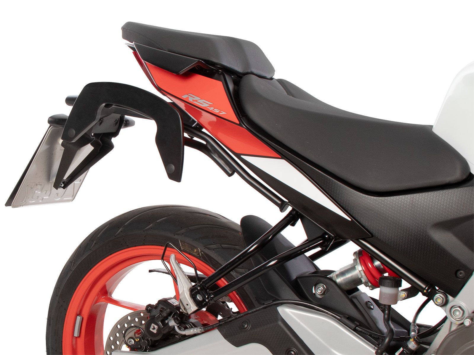 C-Bow Seitenträger schwarz für Aprilia RS 457 (24-) Hepco & Becker