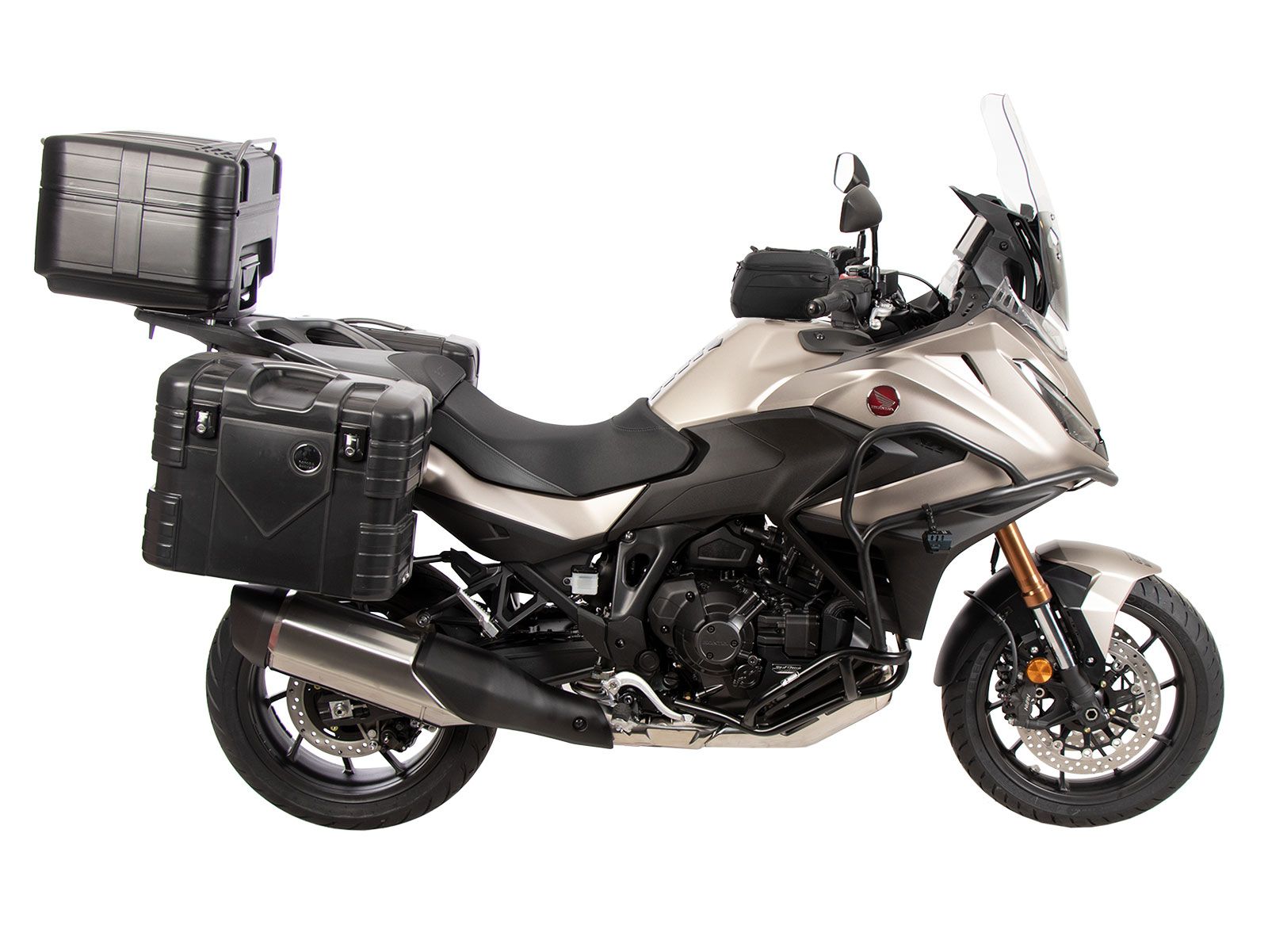 Easyrack Topcaseträger schwarz  für Original-Gepäckbrücke Honda NT 1100 /DCT/ES (25-) Hepco & Becker