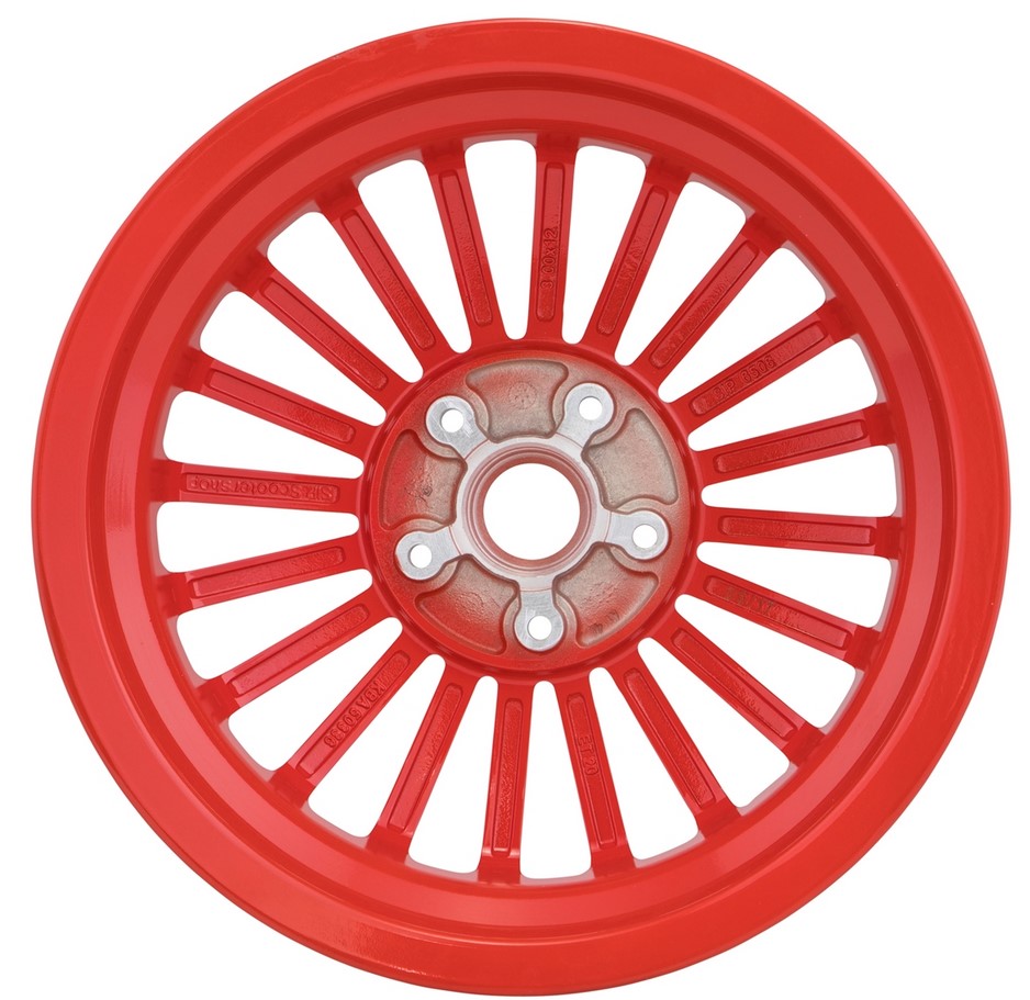Felge vorne/hinten für Vespa GTS/​GTS Super/​GTV/​GT 60/​GT/​GT L 125-300ccm, rot