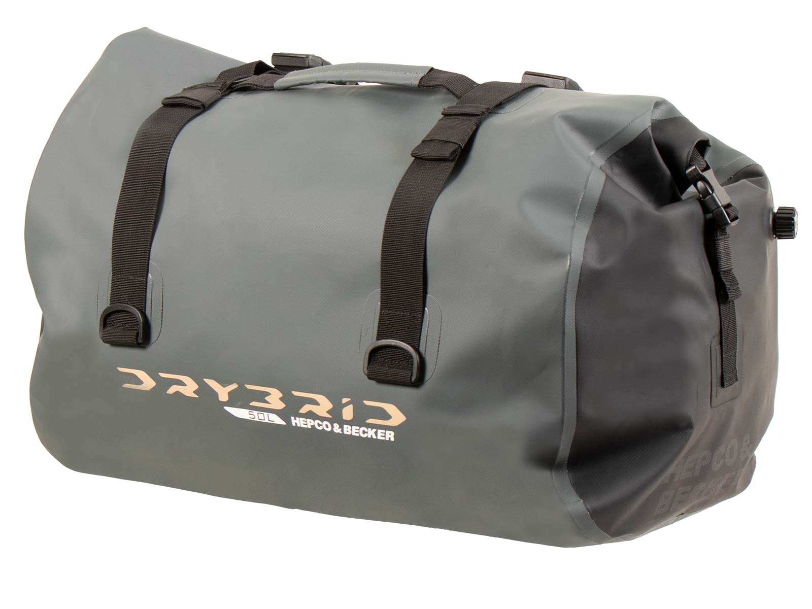 Drybrid Bag 50L Hecktasche grau Hepco & Becker