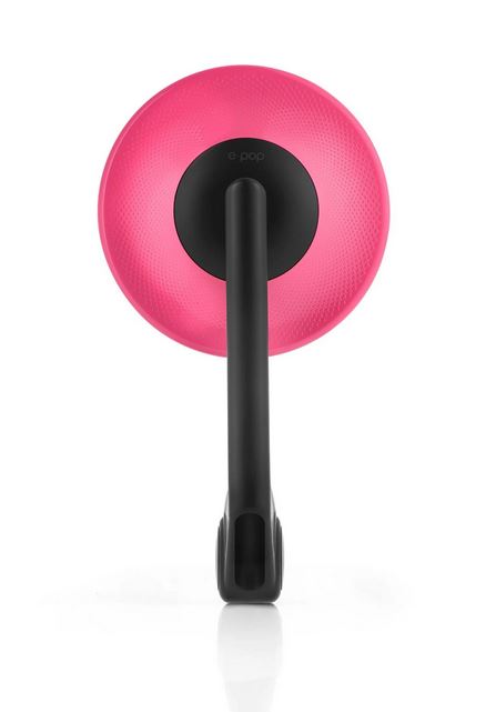 Lenkerendenspiegel RIZOMA E-POP links oder rechts für Vespa, schwarz/pink