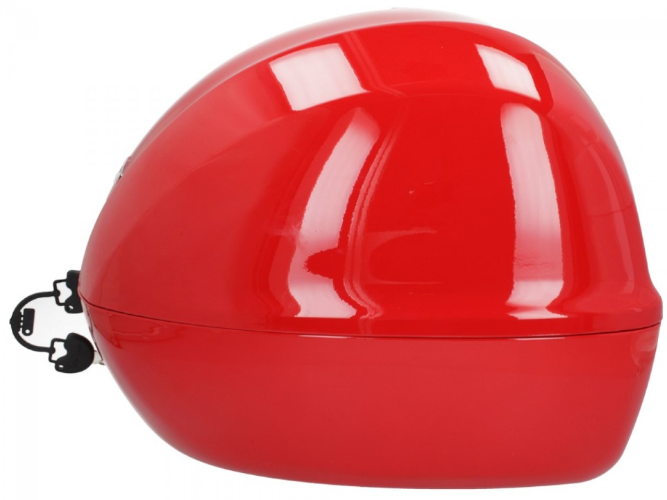 Original Topcase 32 l. für Vespa Primavera / Sprint / GTS - Rot Dragon 894