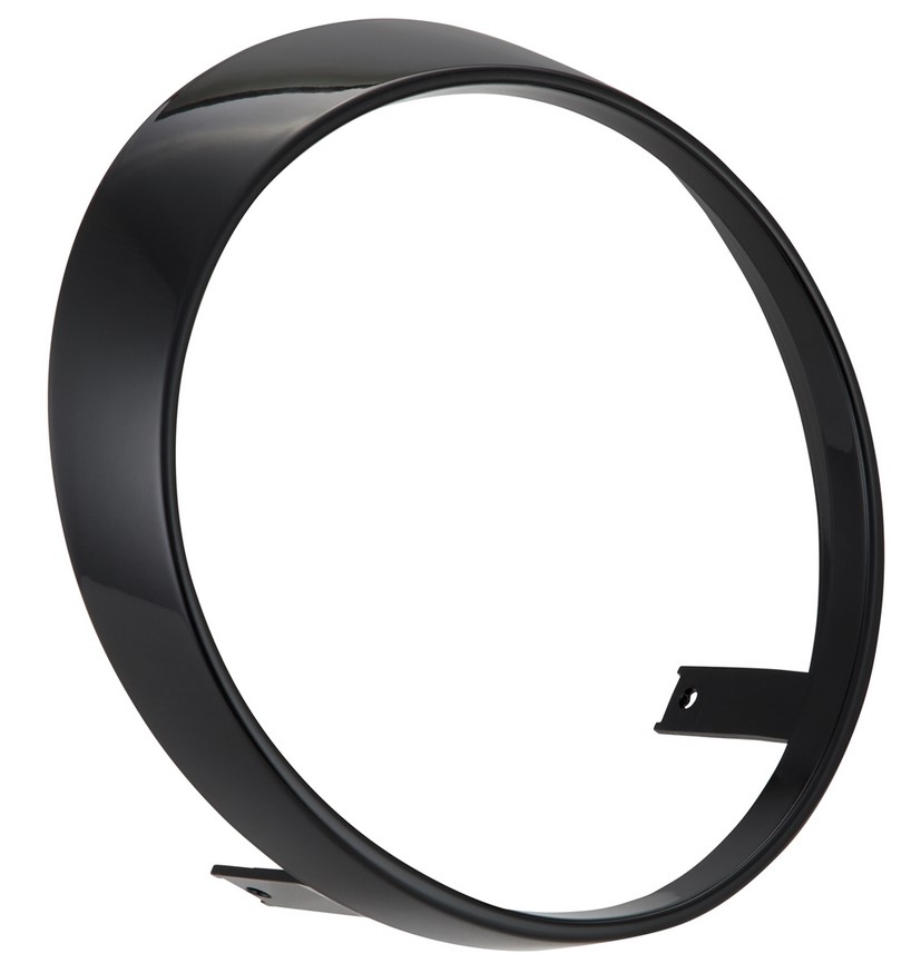 Lampenring für Vespa GTS/​GTS Super HPE 125/​300 ('19-), schwarz glänzend